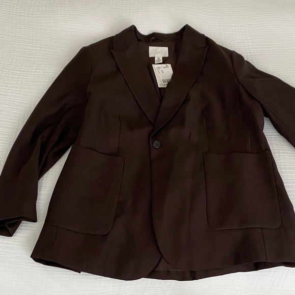 H&M Dark Brown Blazer - Picture 6 of 6